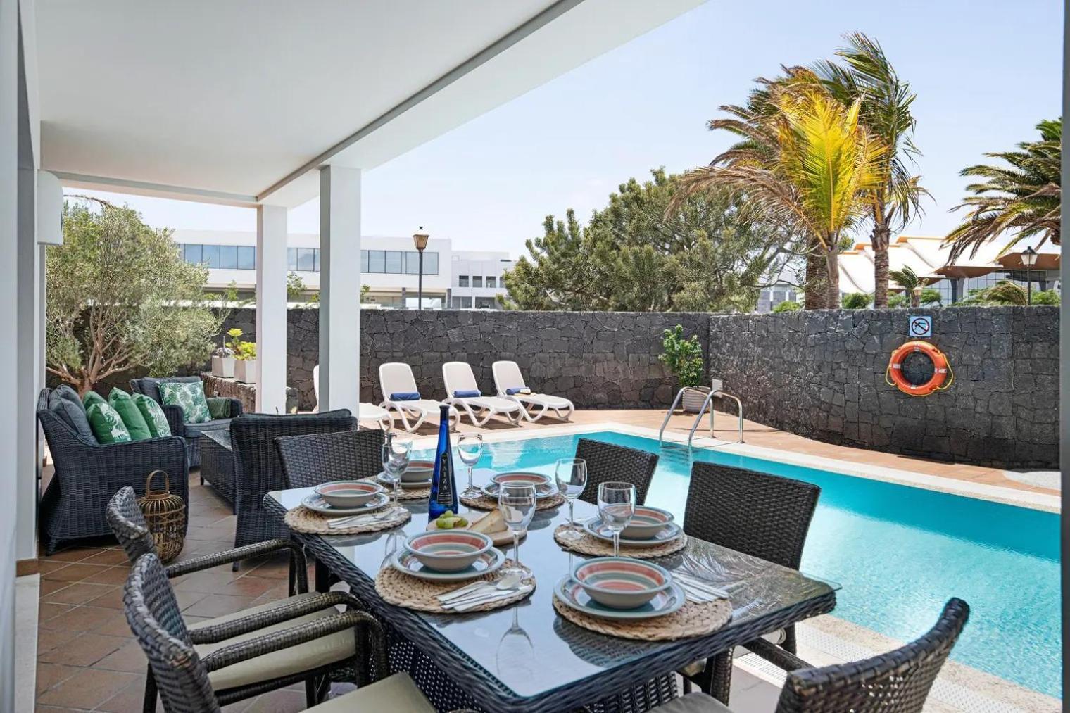Villas Mamma Mia Pool Heat Private & Jacuzzi Playa Blanca  Eksteriør billede
